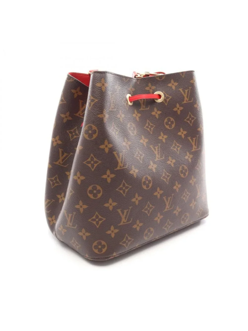 Louis Vuitton Shoulder Bag Neo Noe Coquelicot Coatingcanvas Leather